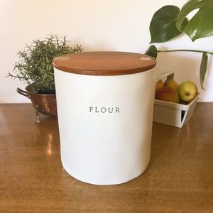 Hearth and Hand Stoneware Flour Canister